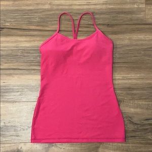 Lululemon hot pink tank